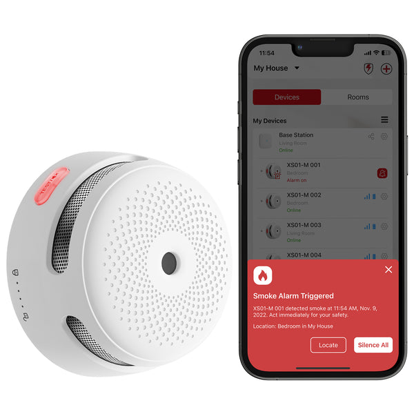 X-Sense XS01-M Slimme Rookmelder – Draadloos Koppelbaar en Wi-Fi Compatibel kopen | Snelle levering bij Meldershop.nl
