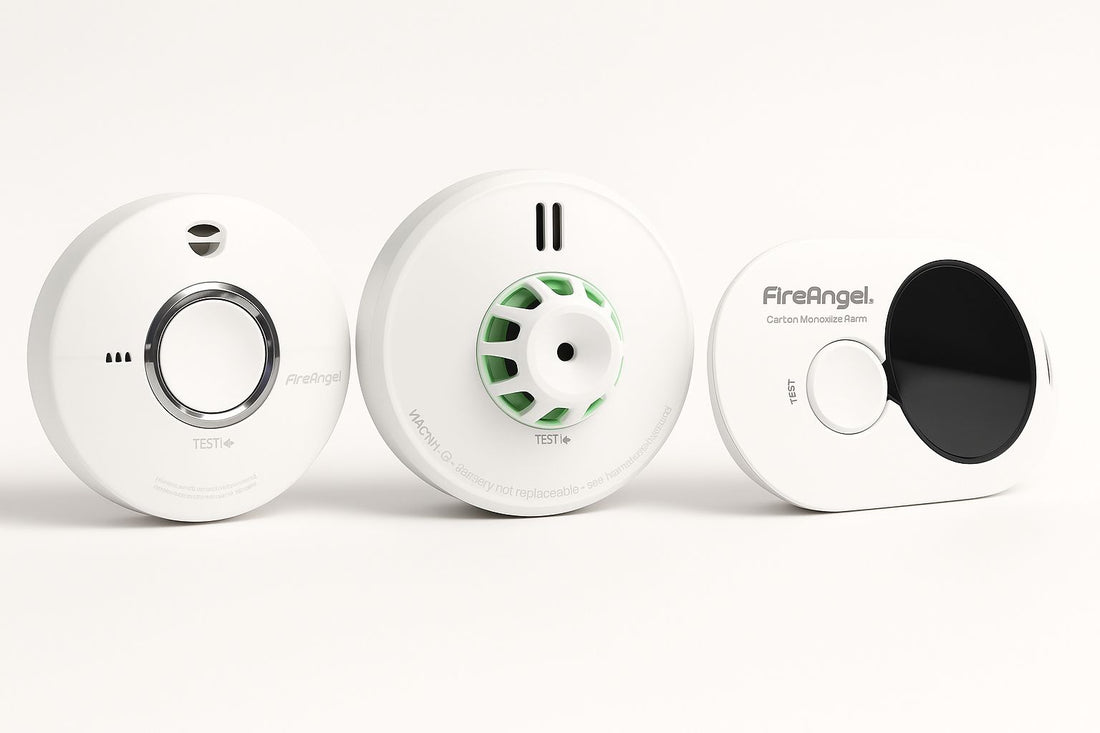 Wat is het verschil tussen een rookmelder, CO-melder en hittemelder?