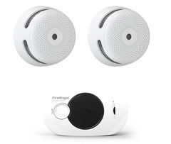 Smart Home Veiligheidspakket – 2 Slimme Rookmelders + CO-Melder met Display