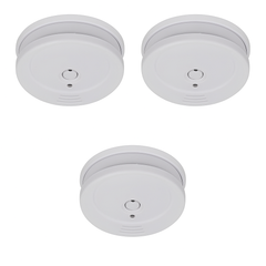 Brennenstuhl RM C 9010 Rookmelder 3-Pack | Vervangbare Batterij | EN 14604