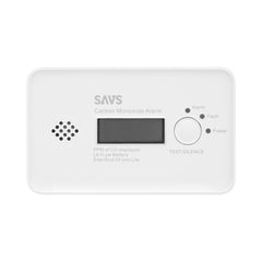 SAVS C10-W Koolmonoxidemelder – Draadloos Koppelbaar met LCD Display