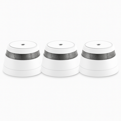 Cavius rookmelders 65mm 2100 RF – 3-pack | Draadloos koppelbaar