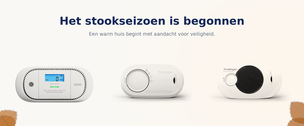 Het stookseizoen is begonnen