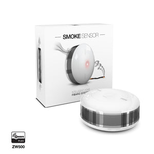 FIBARO Smoke Sensor – Z‑Wave Slimme Rookmelder