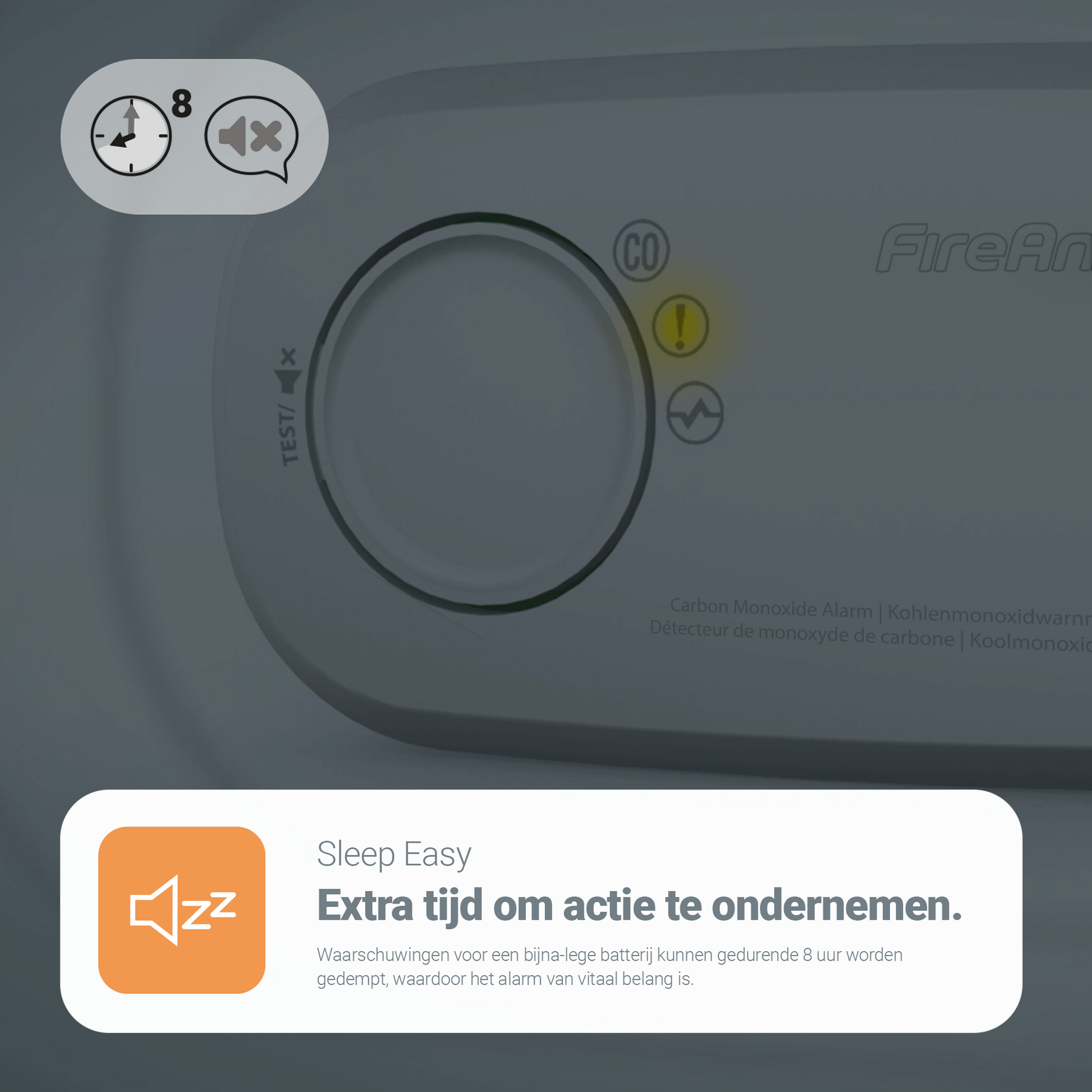 FireAngel FA3313-EUX10 Koolmonoxidemelder kopen | Snelle levering bij Meldershop.nl