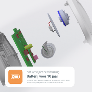 FireAngel FA3328-EUT Koolmonoxidemelder met SYNC-IT™ (NFC) Technologie kopen | Snelle levering bij Meldershop.nl