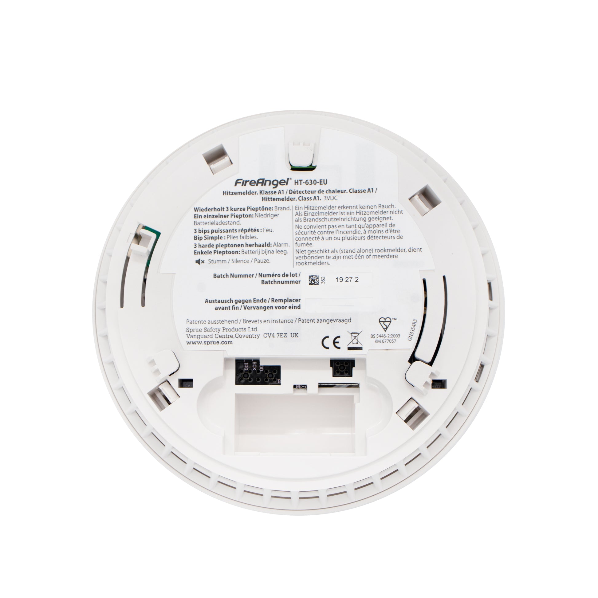 FireAngel HT-630-EUT Hittemelder – Thermistek Technologie | 10 Jaar Batterij kopen | Snelle levering bij Meldershop.nl