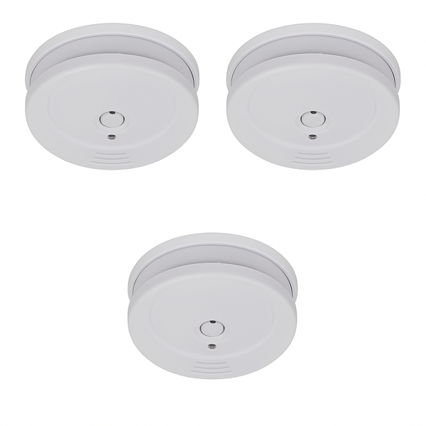 Brennenstuhl RM C 9010 Rookmelder 3-Pack | Vervangbare Batterij | EN 14604