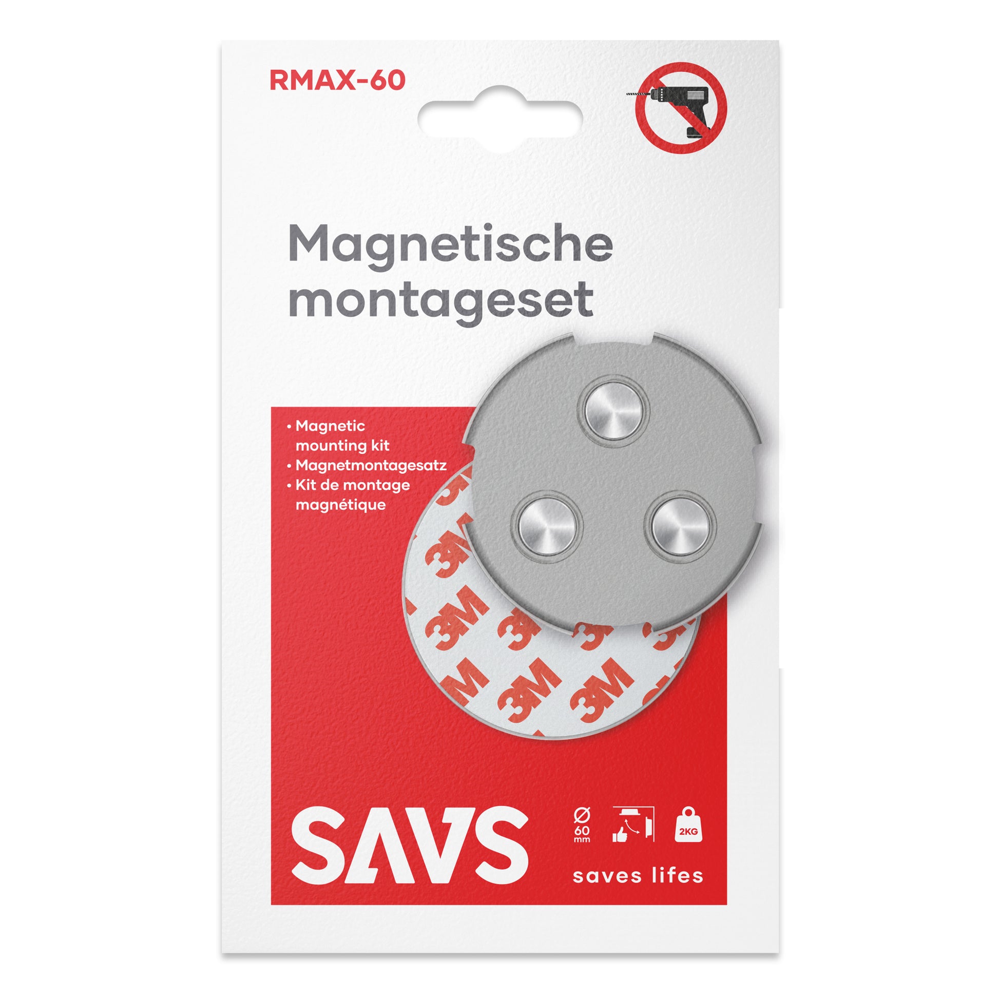 SAVS Montageset 60mm kopen | Snelle levering bij Meldershop.nl