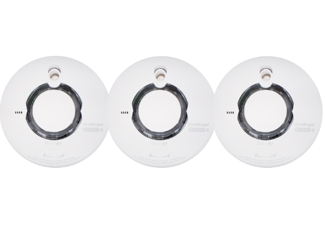 FireAngel WST-630 Rookmelderset – Draadloos koppelbaar 3‑pack