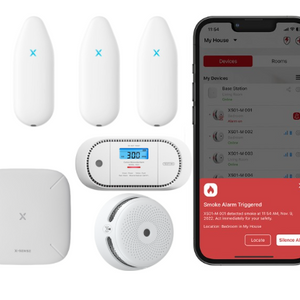 Smart Home Hero Pakket – Slimme luchtkwaliteit + rook- en CO-beveiliging (WiFi)