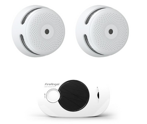 Smart Home Veiligheidspakket – 2 Slimme Rookmelders + CO-Melder met Display